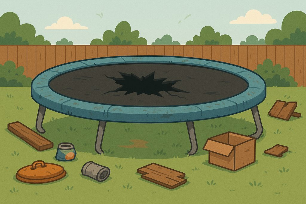 Need an Old Trampoline Removed in Cary, NC or the Surrounding Area? We’ve Got You Covered!