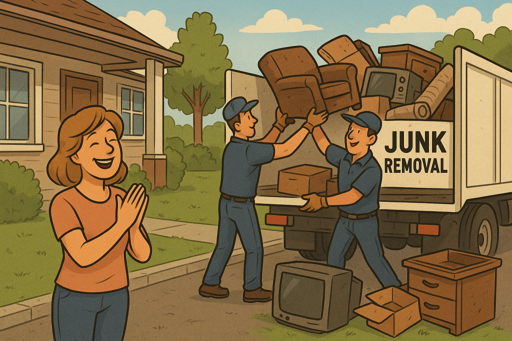 Residential Home Junk Removal in Cary, North Carolina – Fast, Friendly & Local